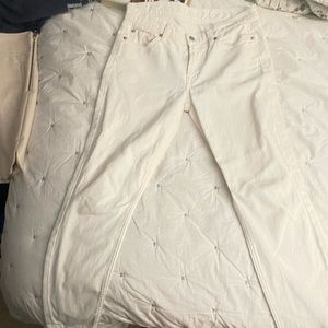 White jeans- 7 for all mankind